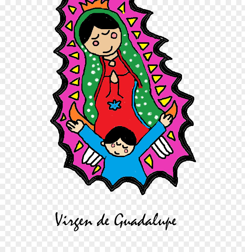 Our Lady Of Guadalupe Drawing PNG