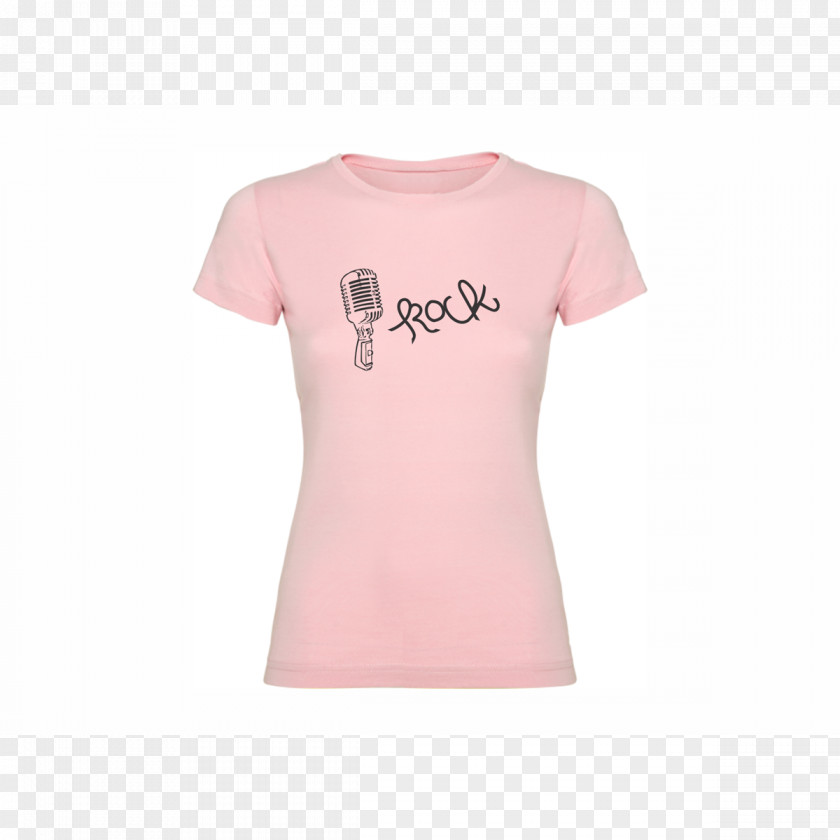 T-shirt Printing Clothing Sleeve Neck Pink M PNG