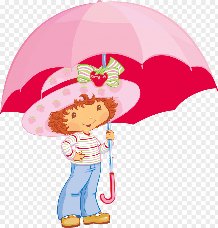 Umbrella Strawberry Shortcake Desktop Wallpaper Drawing PNG
