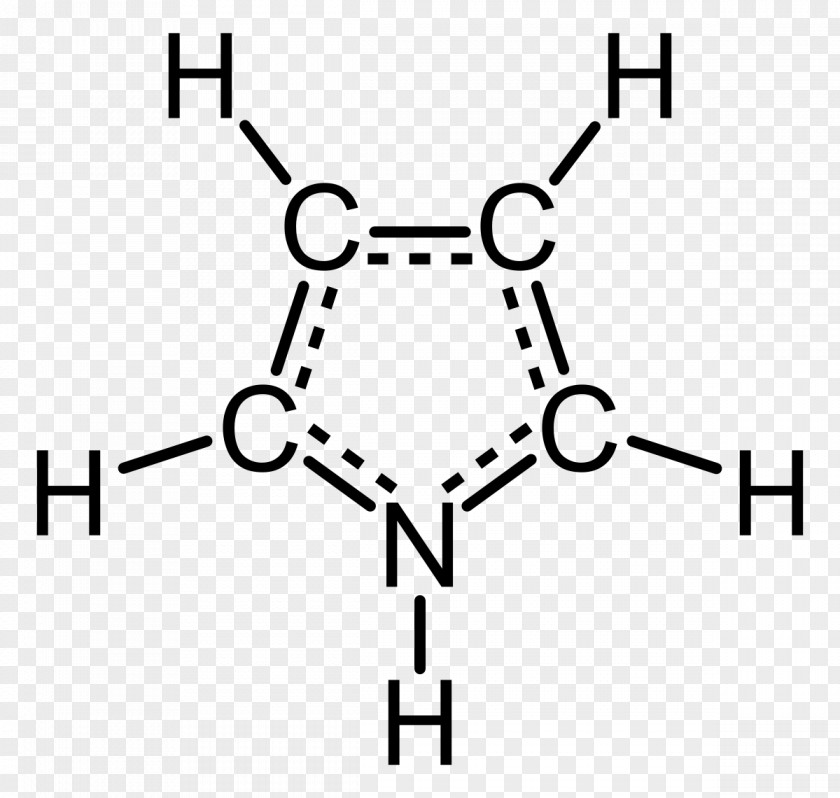 Chebi Pyrrole Aromaticity Heterocyclic Compound Chemical Formula Lone Pair PNG
