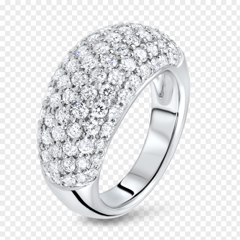 Pave Diamond Rings Ring Jewellery Gemstone Gold PNG