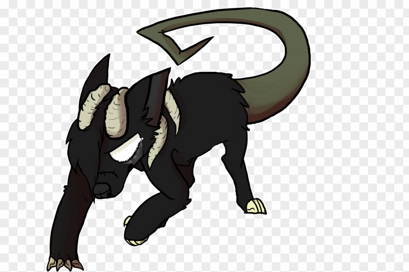 Cat Canidae Dog Horse Demon PNG