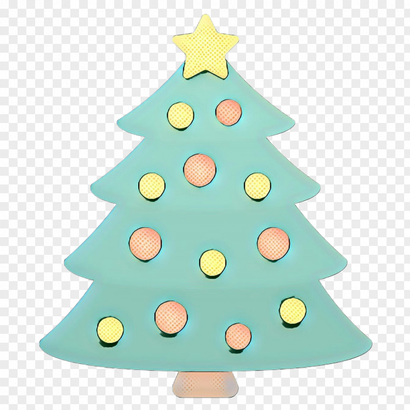 Evergreen Plant Christmas Tree Emoji PNG