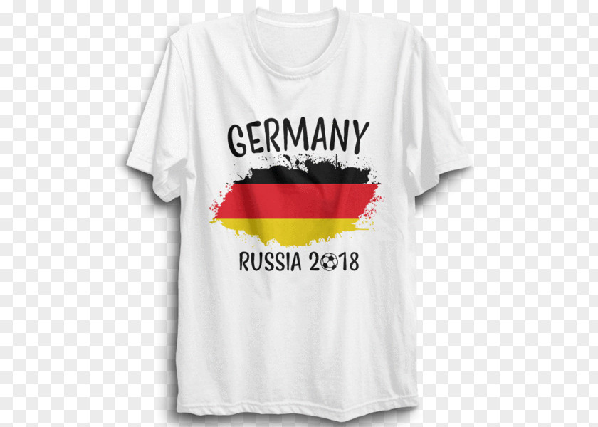 Germany World Cup 2018 T-shirt Camel Sleeve PNG