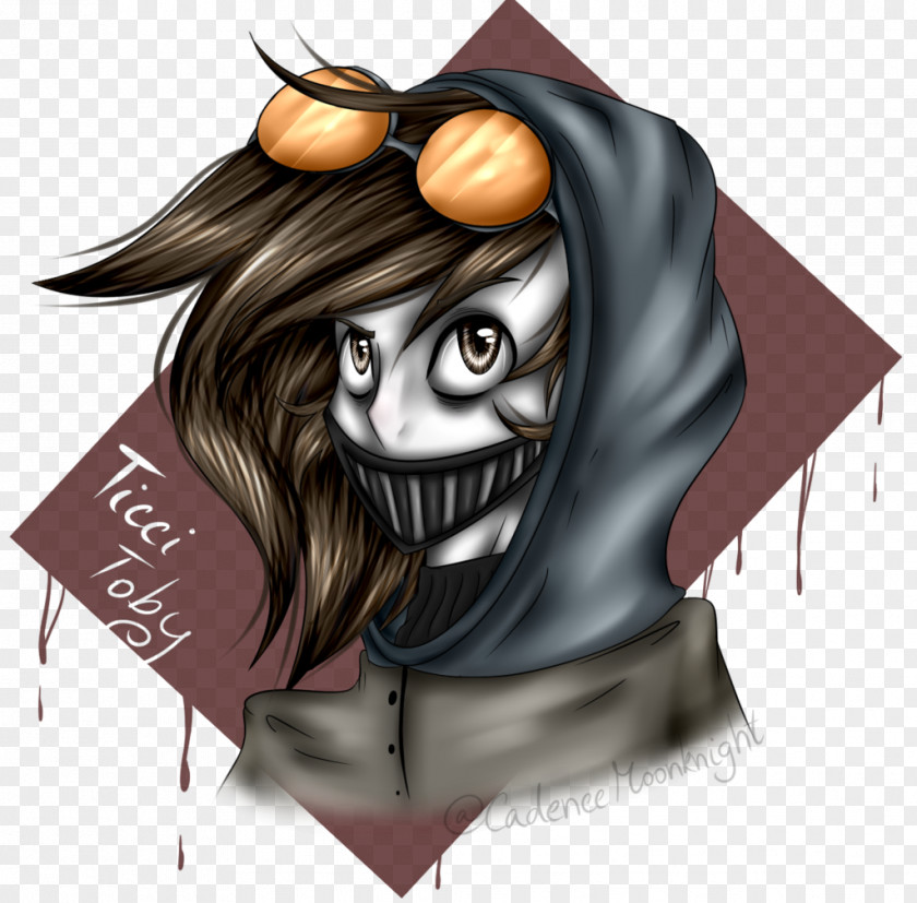 Ticci Toby Mouth Horror Fiction Cartoon Psyche PNG
