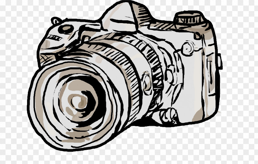 Camera Lens Drawing Photography Clip Art PNG
