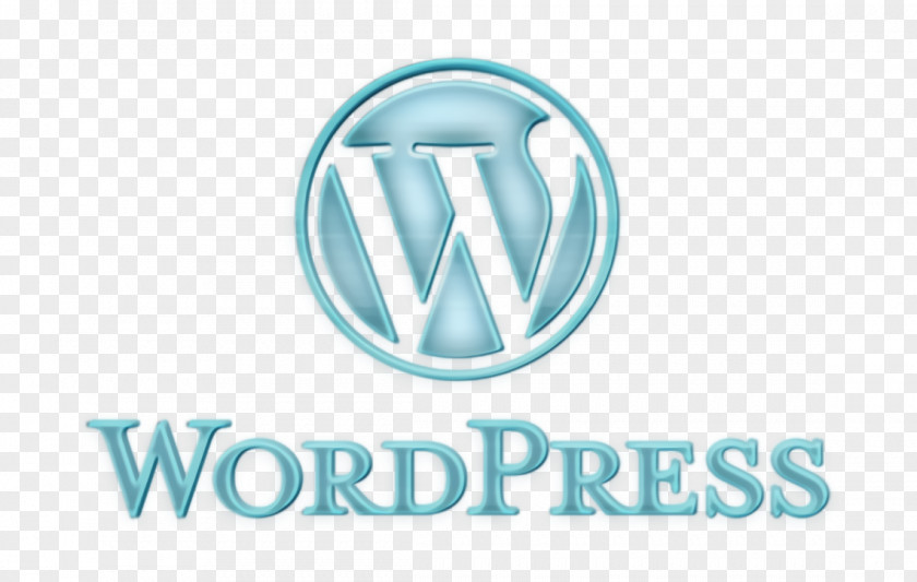 Electric Blue Azure Wordpress Icon PNG