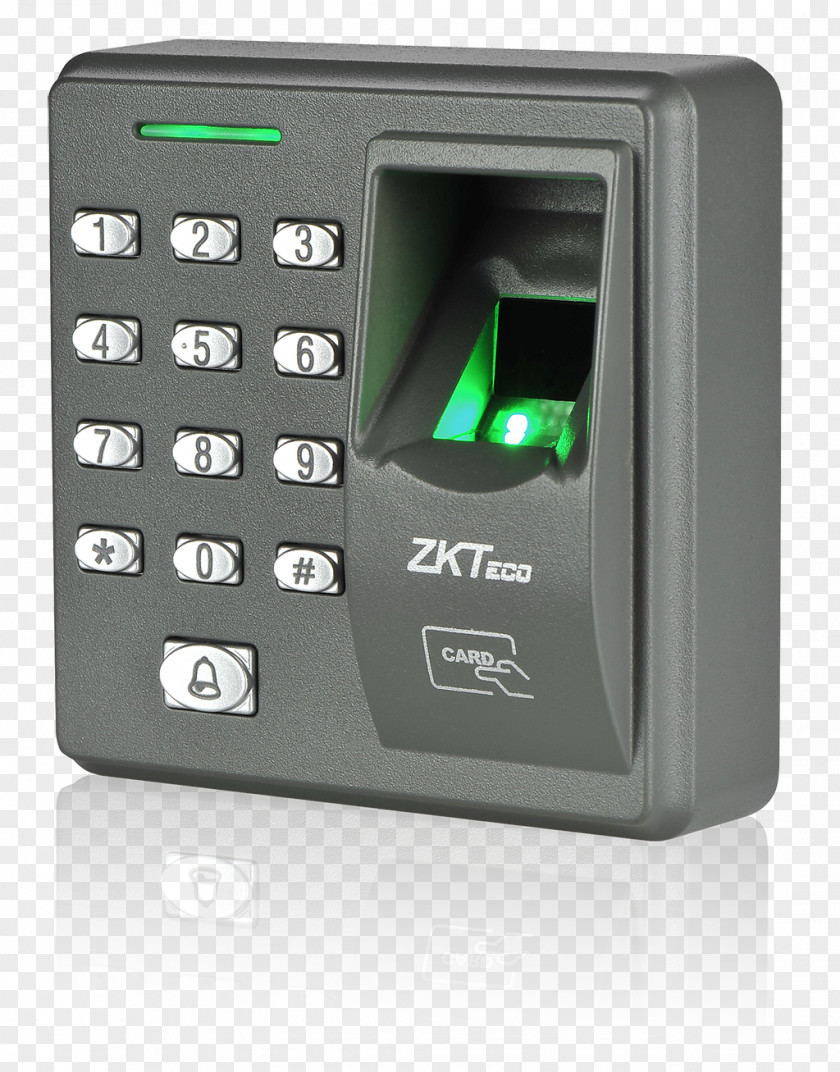 Scanner Access Control Fingerprint Biometrics Zkteco Security PNG