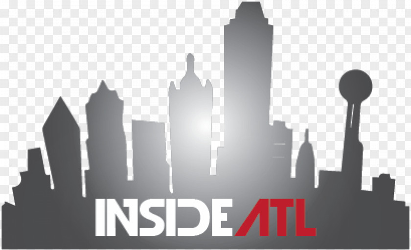 Silhouette Skyline Atlanta PNG