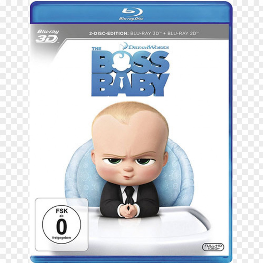 The Boss Baby Blu-ray Disc Ultra HD 3D Film DVD PNG