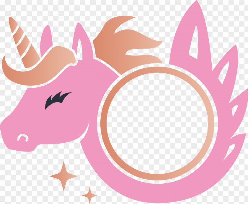 Unicorn Frame PNG