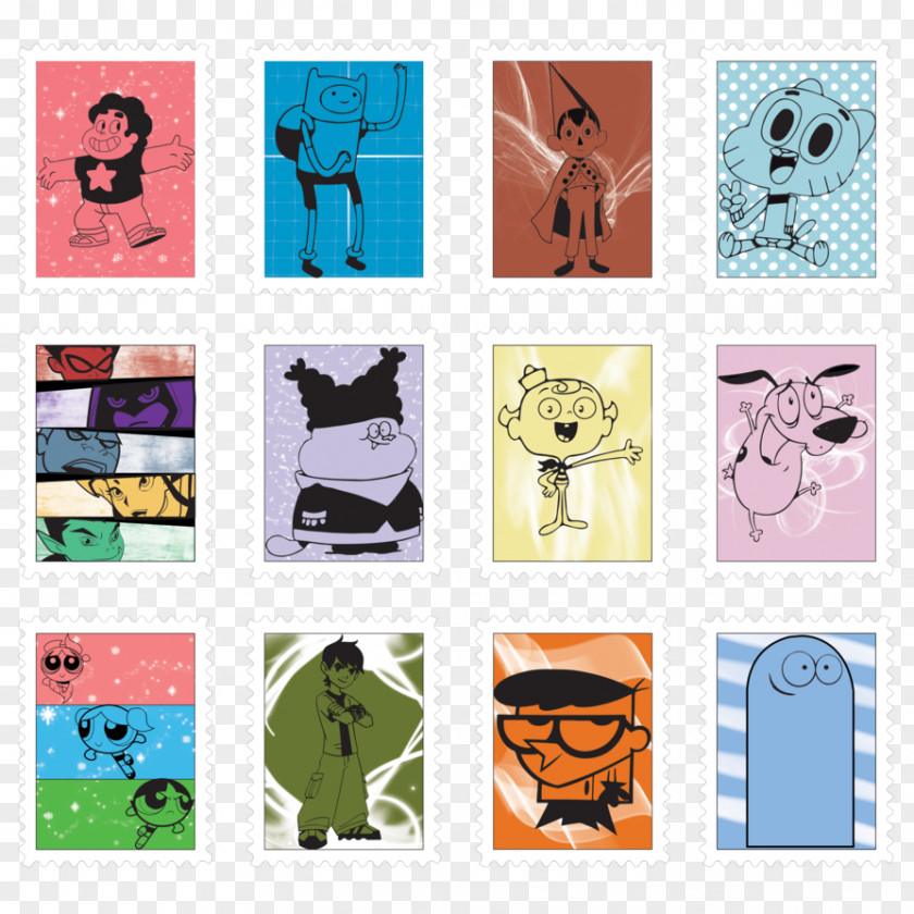 Cartoon Network Deviantart Paper Postage Stamps Stamp Collecting PNG