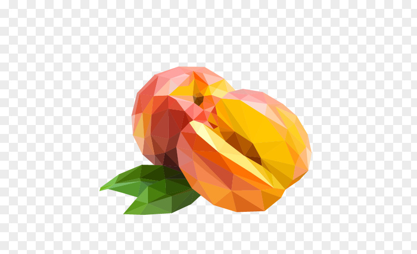 Low Poly Fruit Polygon PNG