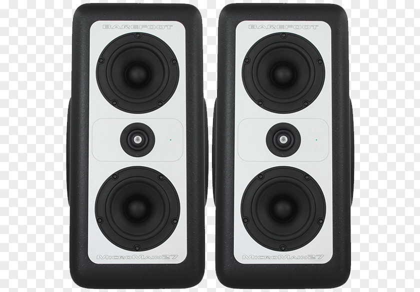 Neumann U47 Studio Monitor Computer Speakers Barefoot Sound Subwoofer PNG