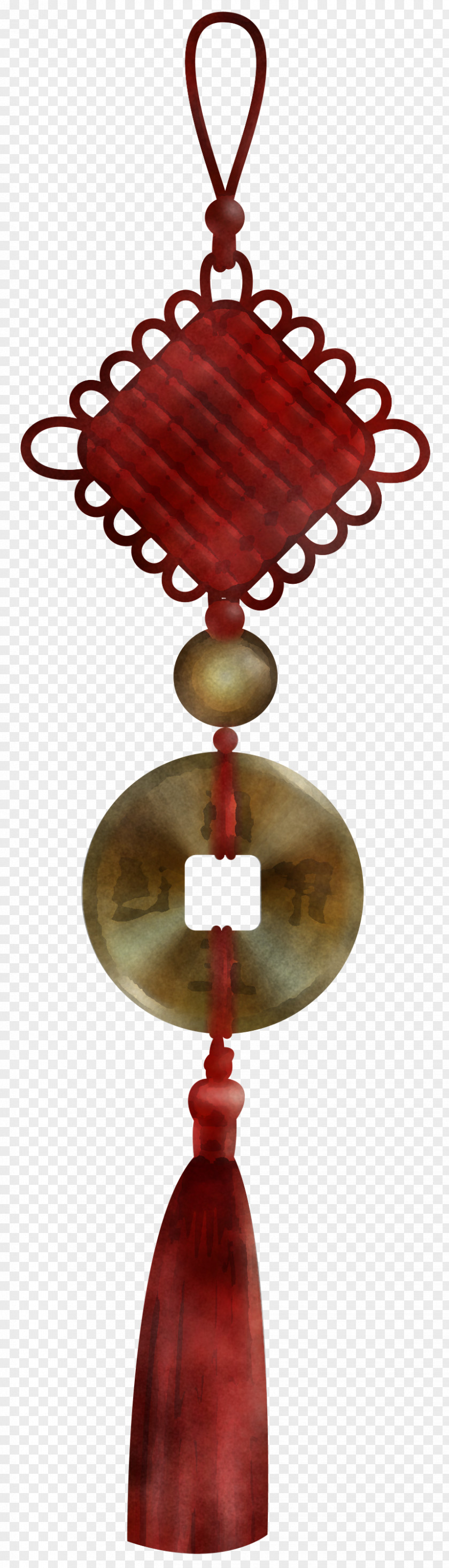 Rain Chain Pendant Metal Jewellery Brass PNG