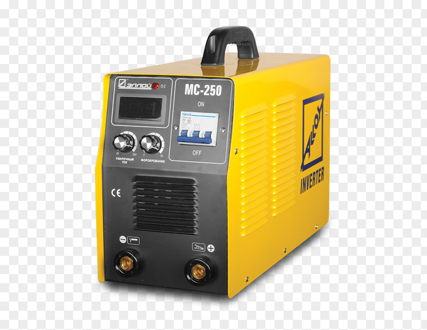 Yellow-line Power Inverters Shielded Metal Arc Welding Інверторний зварювальний апарат Electric Current PNG