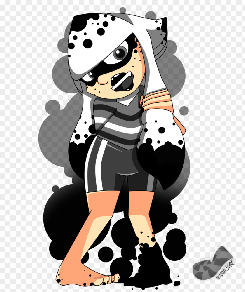 Blooper Splatoon Dog Drawing PNG