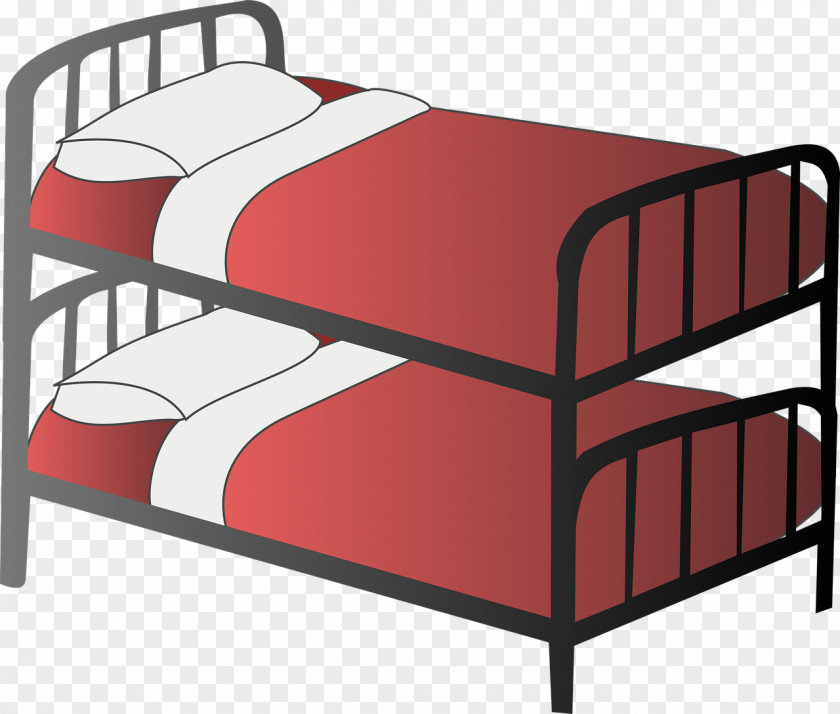 Bunk Beds Bedroom Clip Art PNG