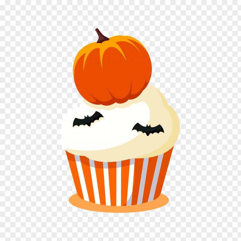 Halloween Cake Jack-o'-lantern Cupcake Trick-or-treating Clip Art PNG