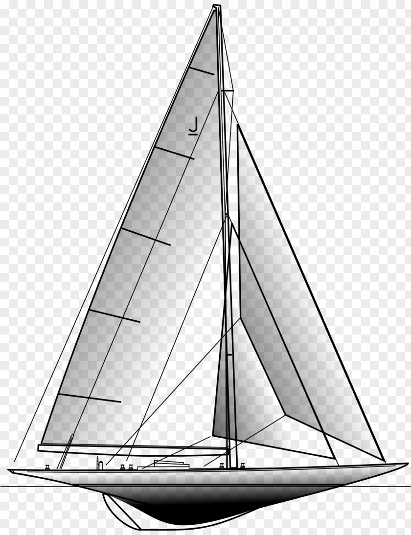 Yacht America's Cup J-class Sailing Velsheda PNG