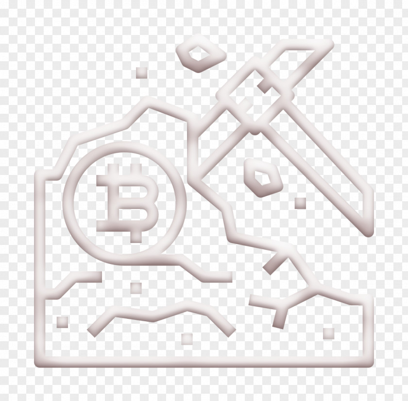 Bitcoin Icon Data Mining Mine PNG