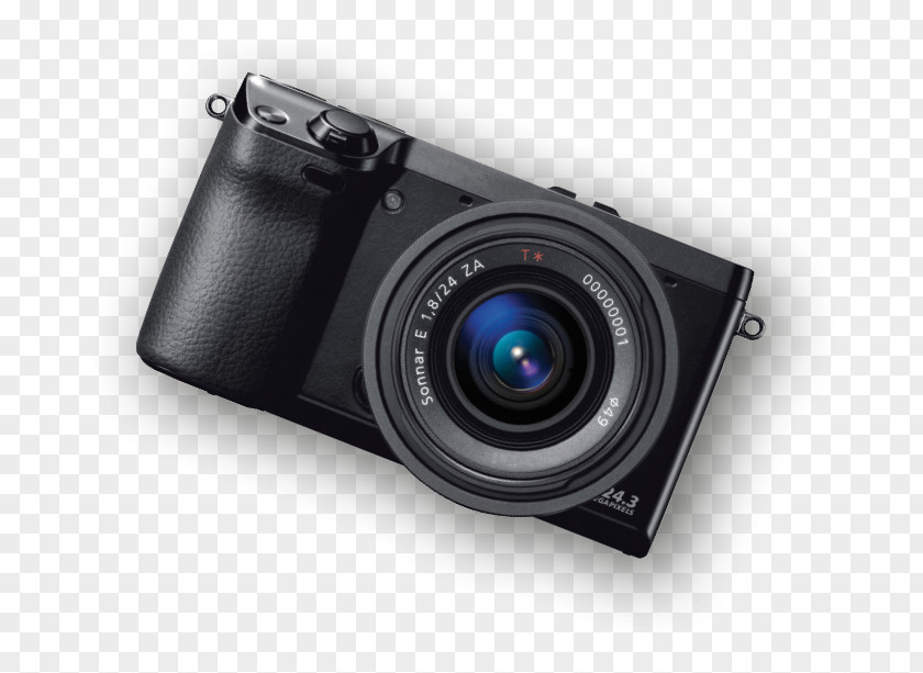 Camera Lens Mirrorless Interchangeable-lens Single-lens Reflex 24.3 Mp PNG