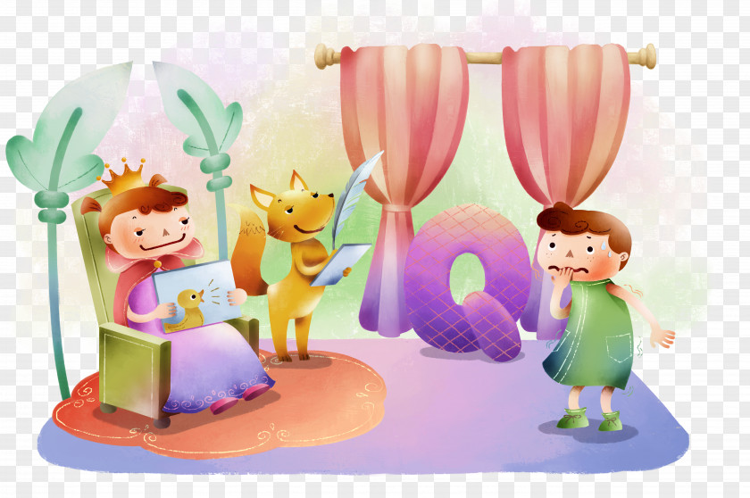 Cartoon Queen Animation Illustration PNG