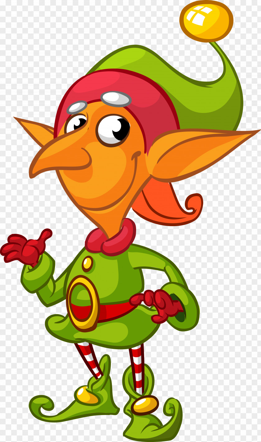Elf Christmas Duende Drawing PNG