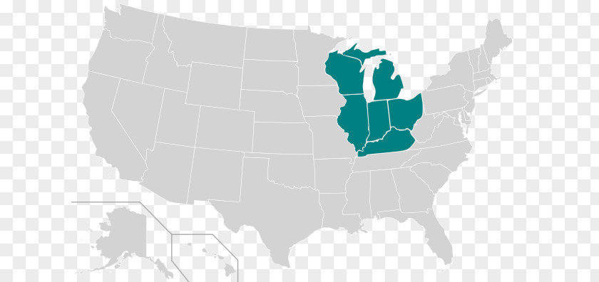 Great Lakes Delaware California U.S. State Organization PNG