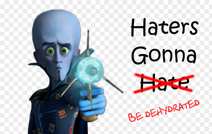 Haters Gonna Hate Metro Man Graphic Design Art PNG