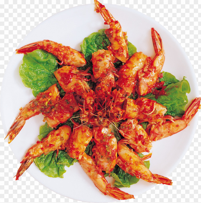 Shrimps Caridea Crayfish As Food Clam Seafood PNG