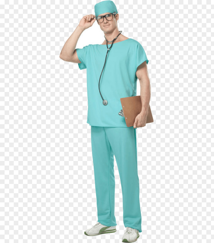 Child Scrubs Surgeon Costume Party Physician PNG