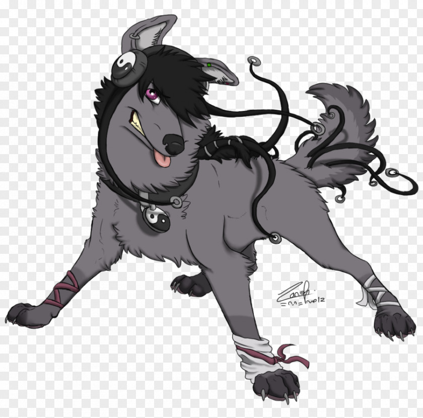 Dog Cat Horse Demon PNG