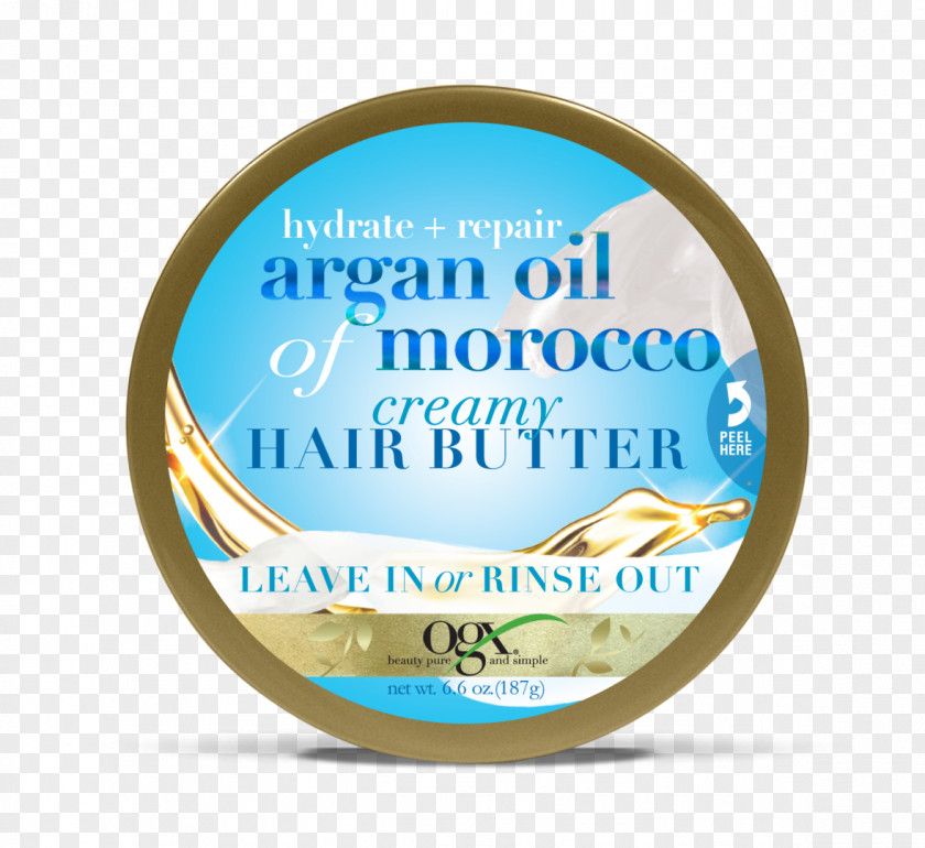 Hair OGX Hydrate + Repair Argan Oil Of Morocco Creamy Butter Moroccan Cuisine PNG