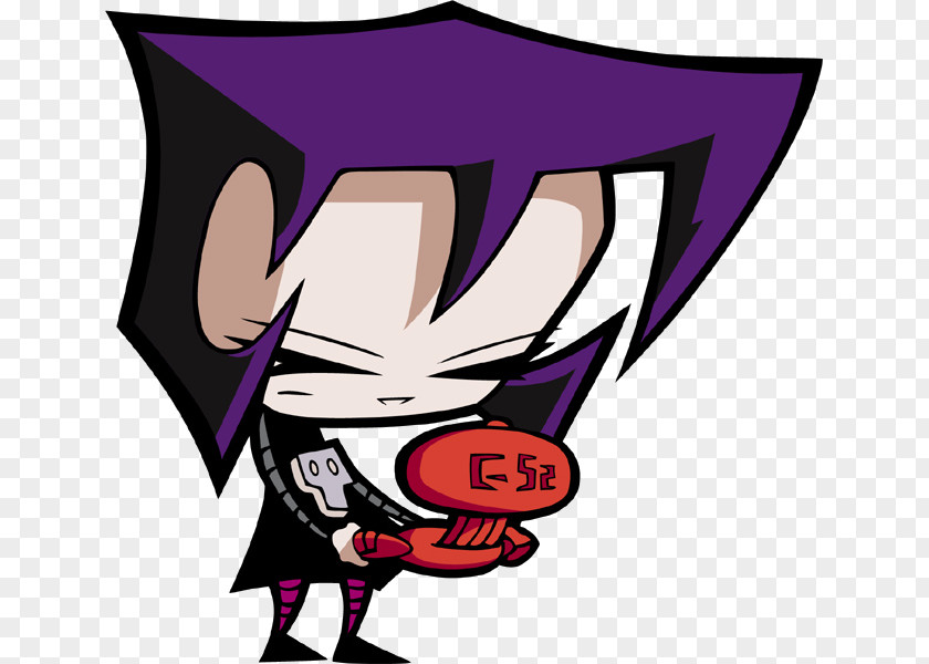 Invader Zim Gaz Tallest Red Merchandise Johnny The Homicidal Maniac Nickelodeon PNG