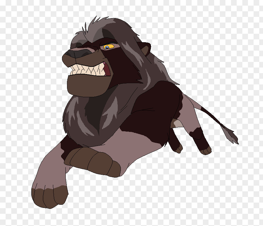 Lion Gorilla Cartoon Legendary Creature Ape PNG