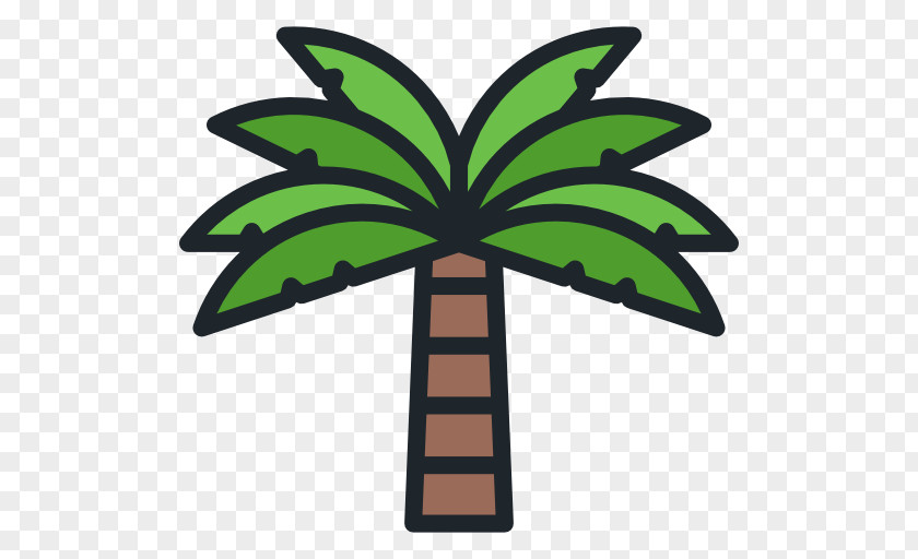 Palm Leaves Tropical Goodies PNG