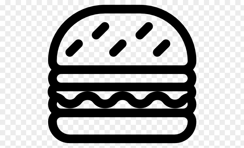 Best Burger Food Delicious Line White Font PNG