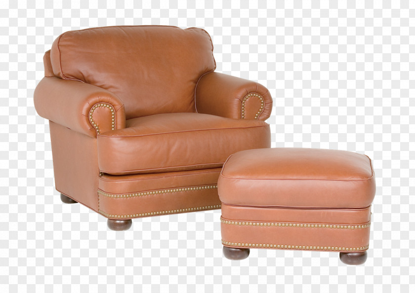 Ottoman Club Chair Furniture Couch PNG
