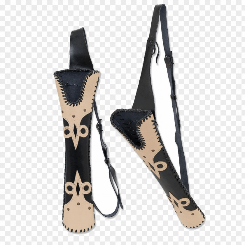 Bow Quiver Archery Hunting Leather PNG
