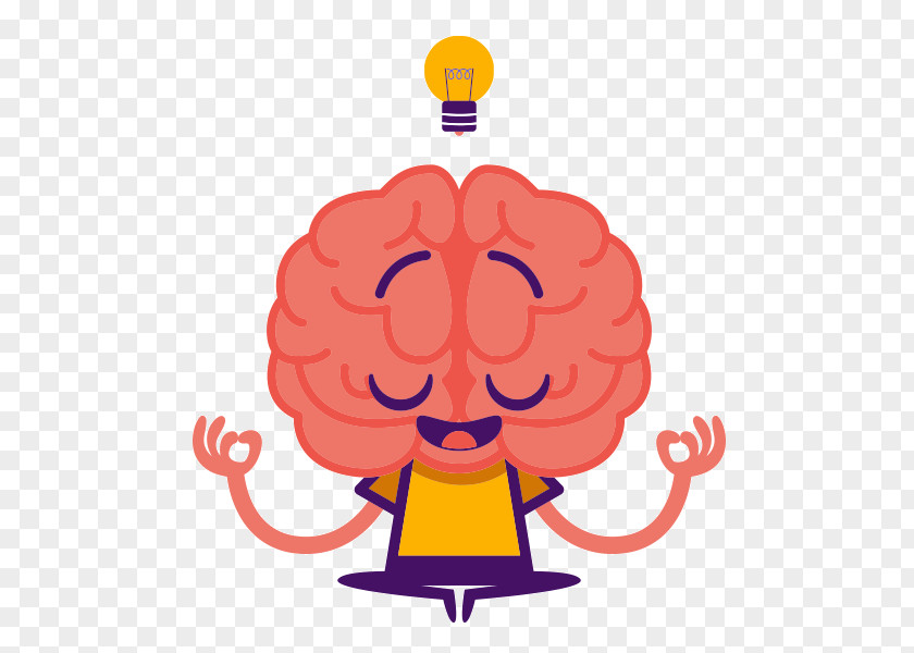 Brain Vector Thought Cognitive Training Clip Art PNG