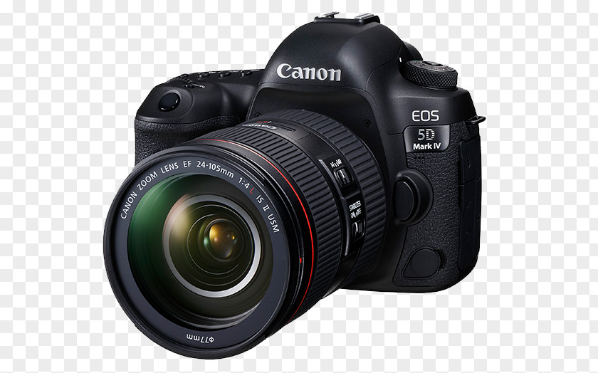 Camera Canon EOS 5D Mark IV III EF 24–105mm Lens Mount PNG