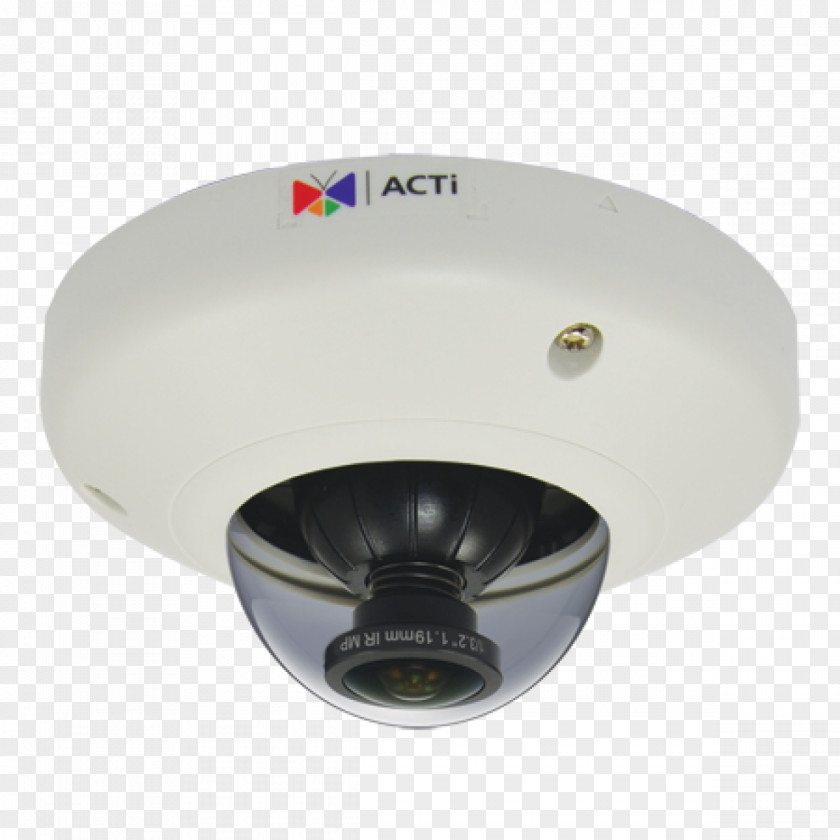 Fisheye Lens Acti IP Camera Power Over Ethernet PNG