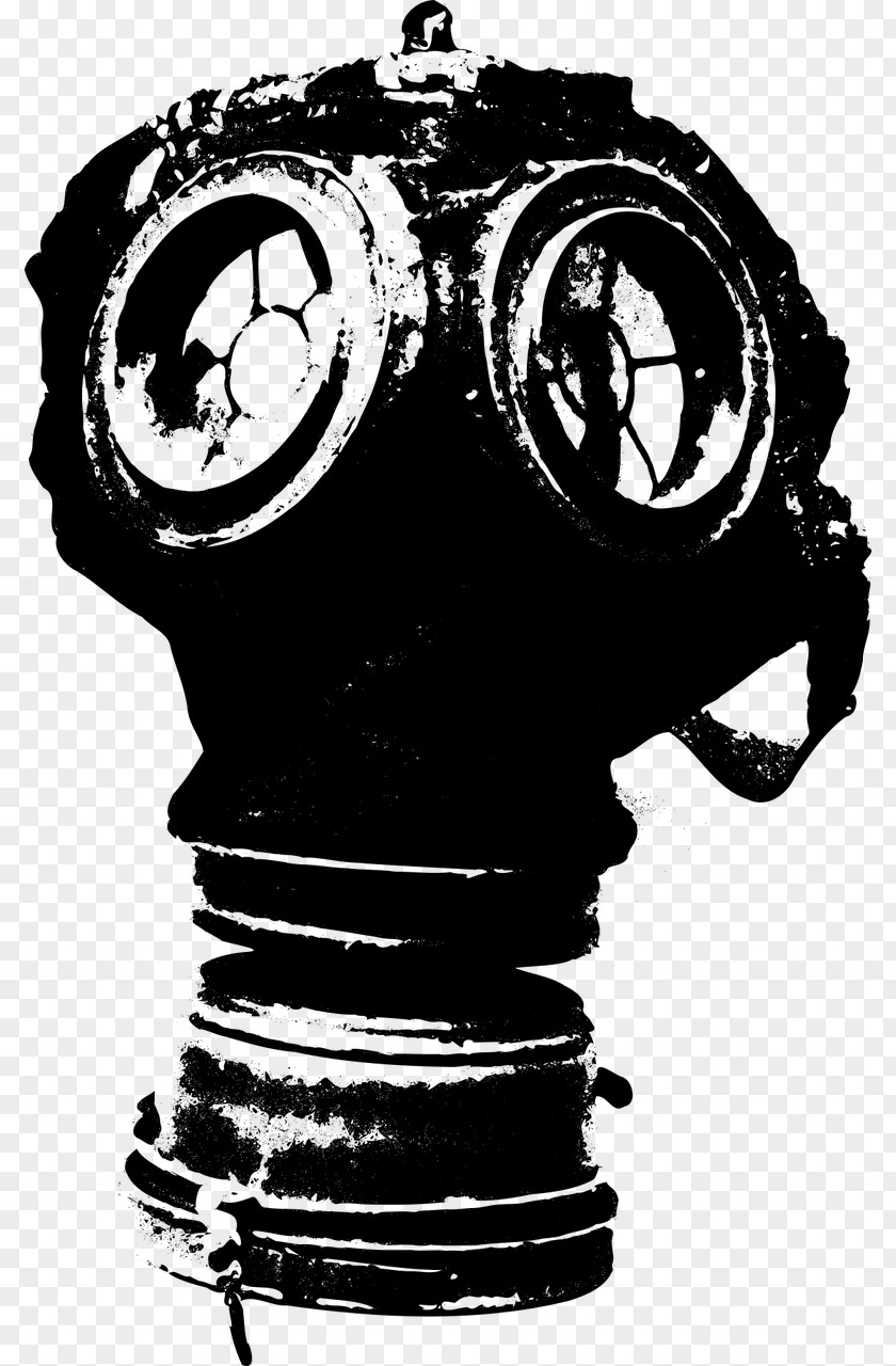 Gas Mask T-shirt First World War Poison PNG