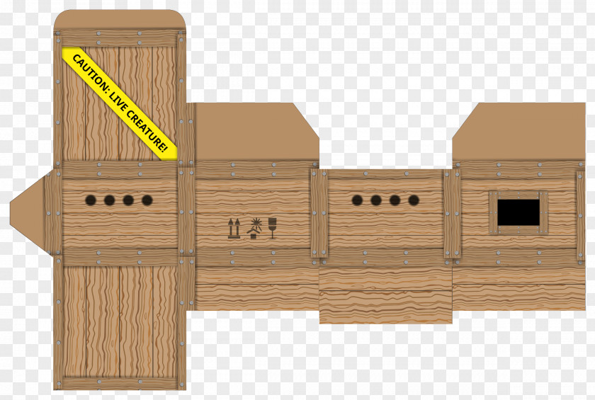 Paper Craft Model Box PNG