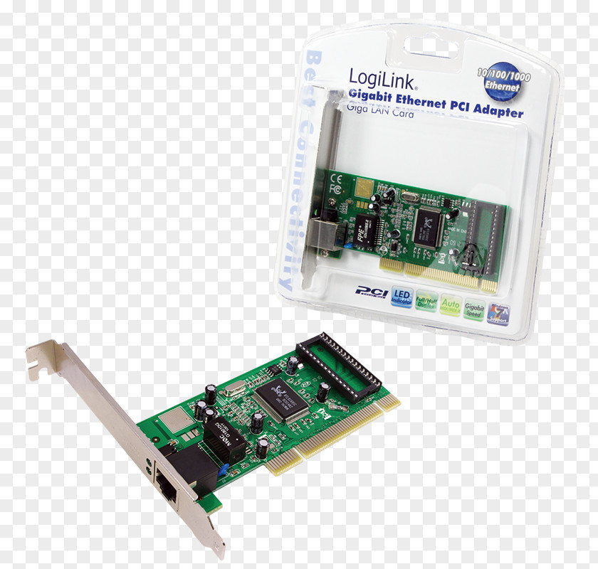 TV Tuner Cards & Adapters Network Conventional PCI Gigabit Ethernet PNG