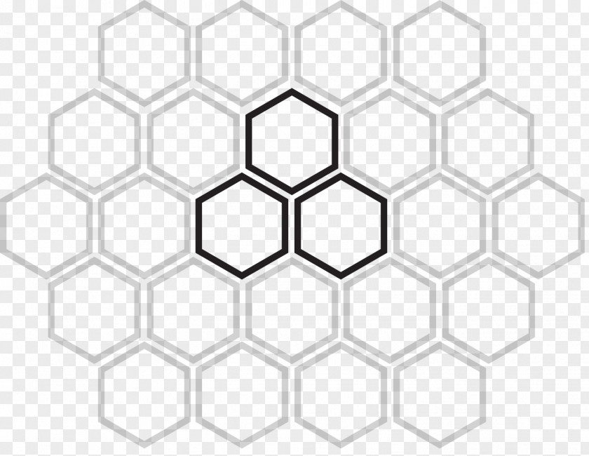 Bee Honeycomb Illustration PNG