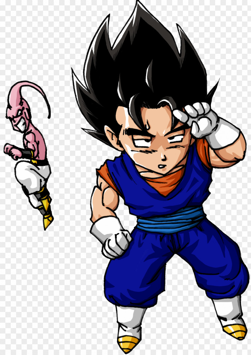 Goku Gohan Majin Buu Vegeta Goten PNG