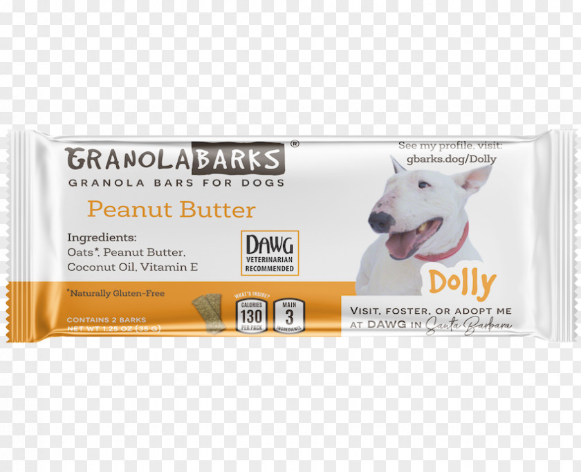 Peanut Brittle Dog Granola Butter Ingredient PNG