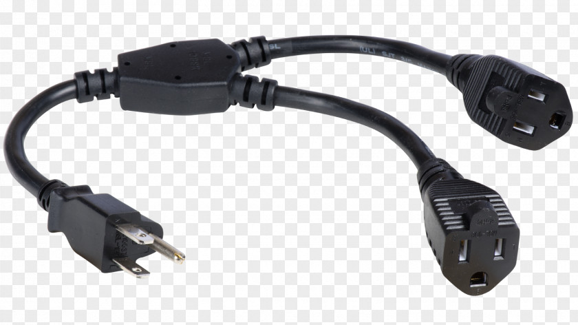 Power Cord IEC 60320 Y-cable Electrical Cable Wires & PNG